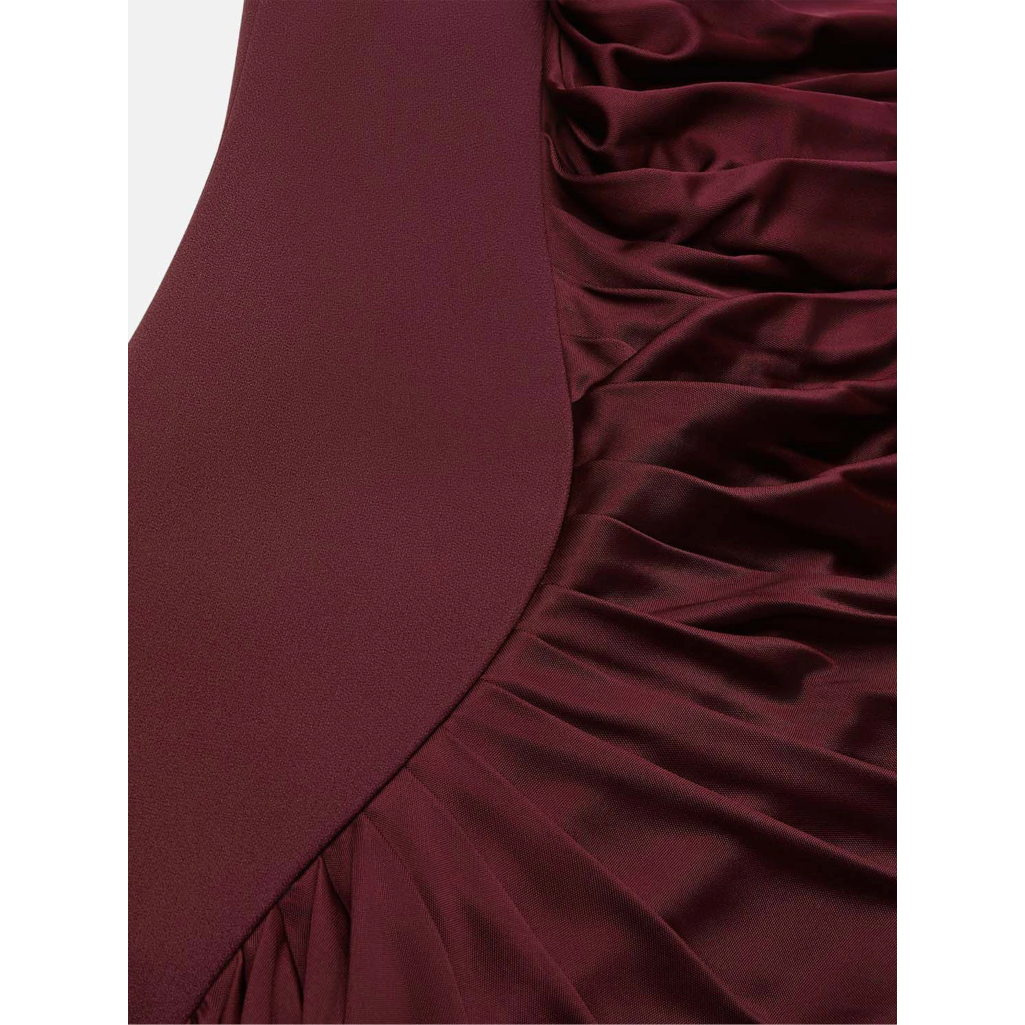 Asymmetrical evening dress
