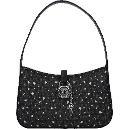 Black Fabric Handbag