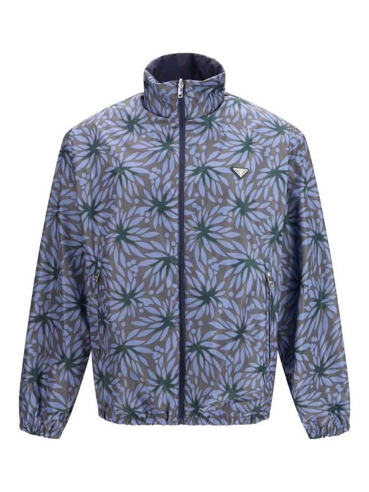 Blue Recycled Polyamide Shell Jacket alternative