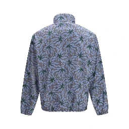 Blue Recycled Polyamide Shell Jacket