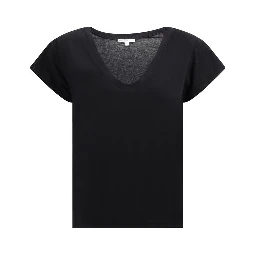 Black Cotton T-Shirt