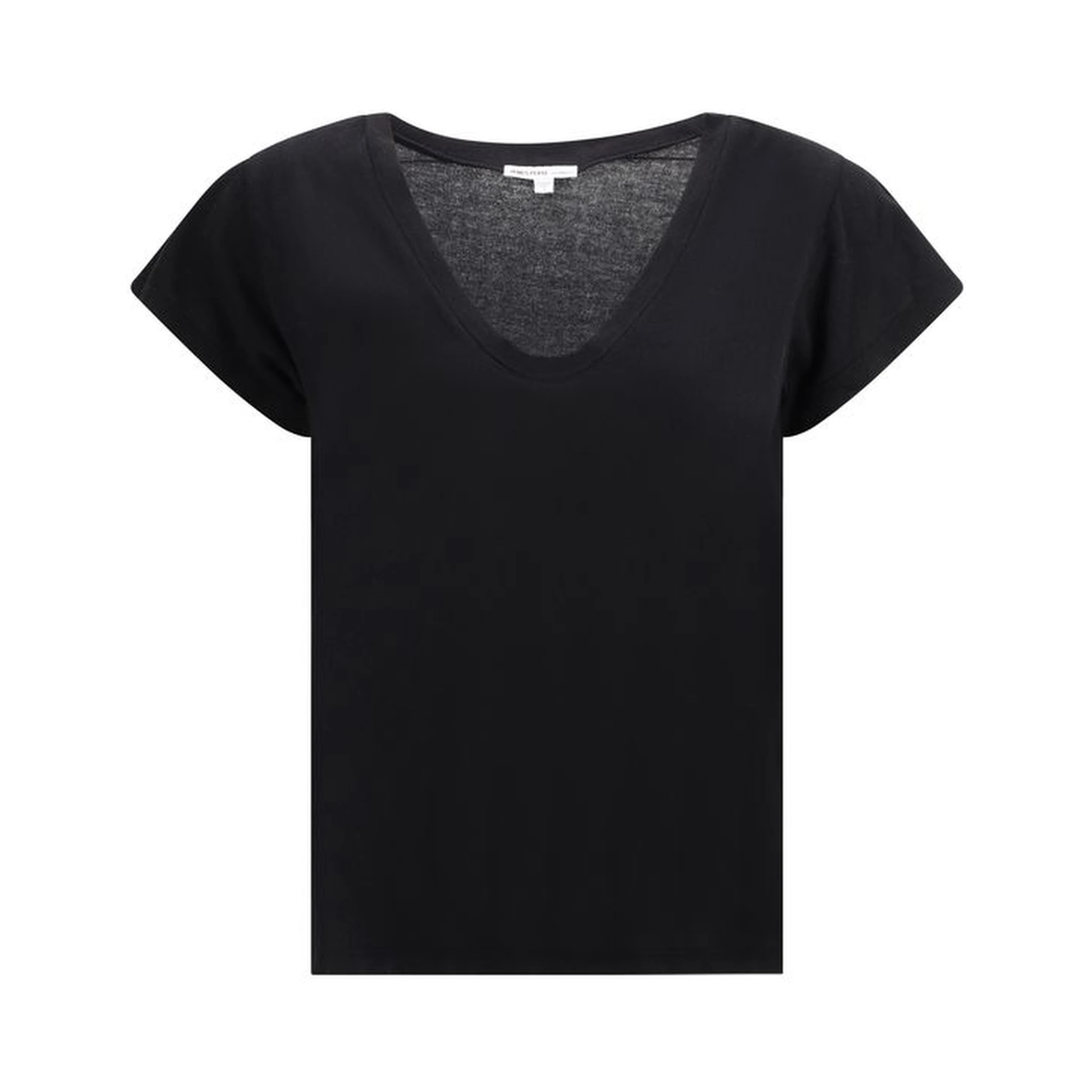 Black Cotton T-Shirt