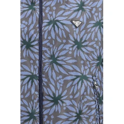 Blue Recycled Polyamide Shell Jacket