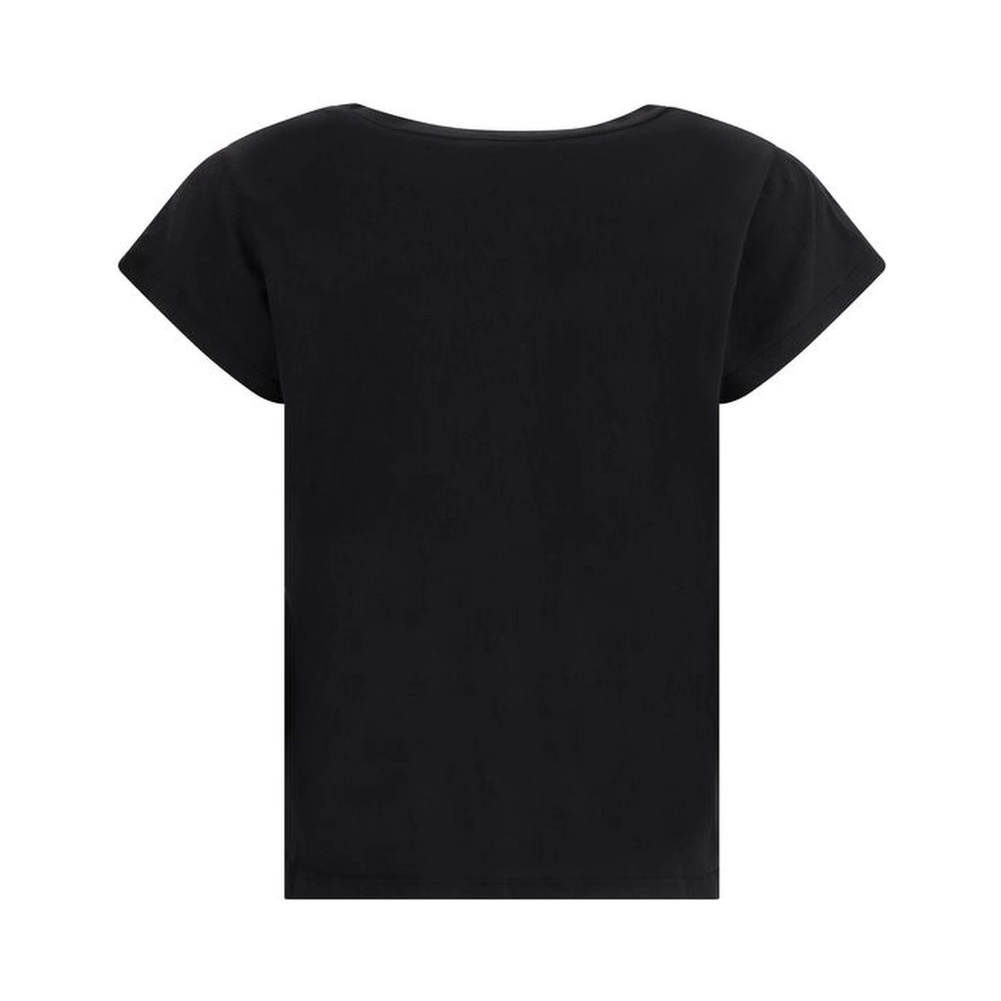 Black Cotton T-Shirt