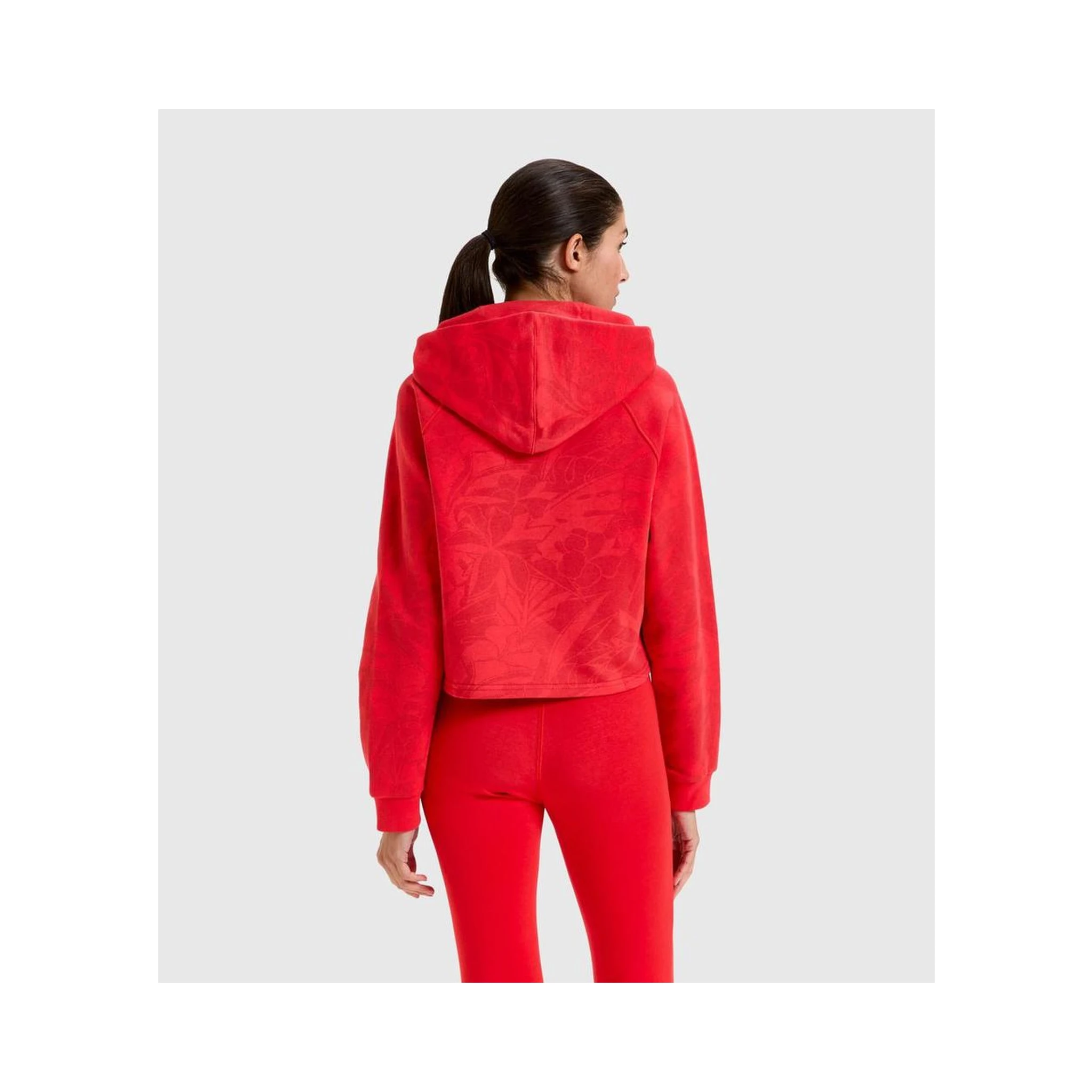 Red Cotton Sweatshirt