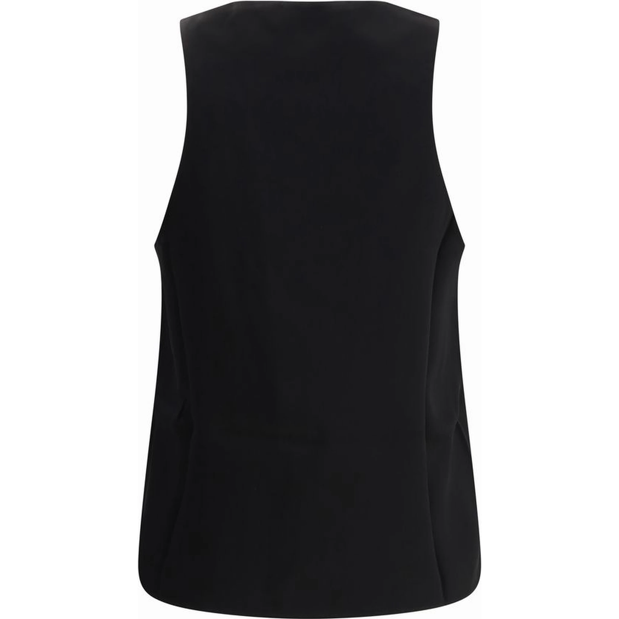 Black Silk Top