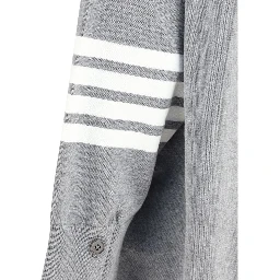 Gray Cotton Cardigan