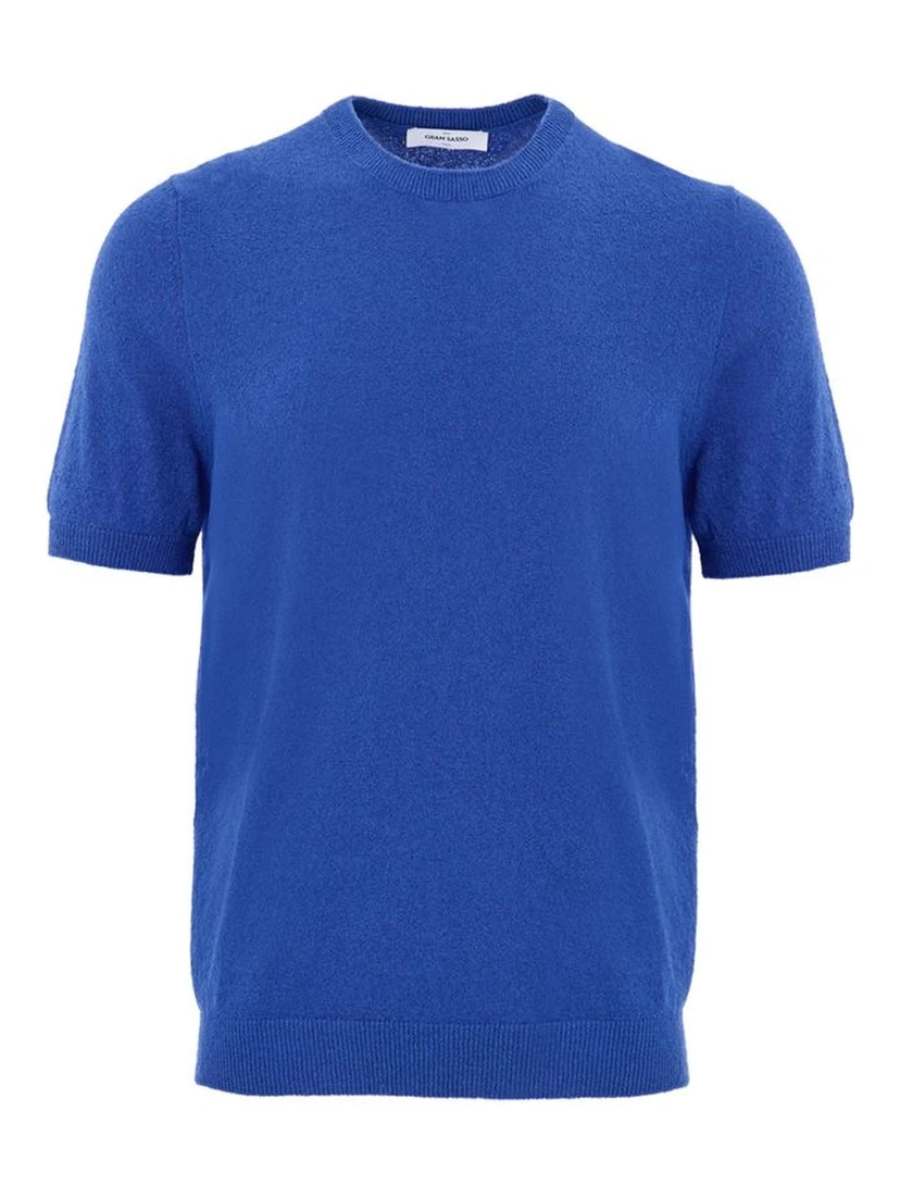 Blue Cotton T-Shirt