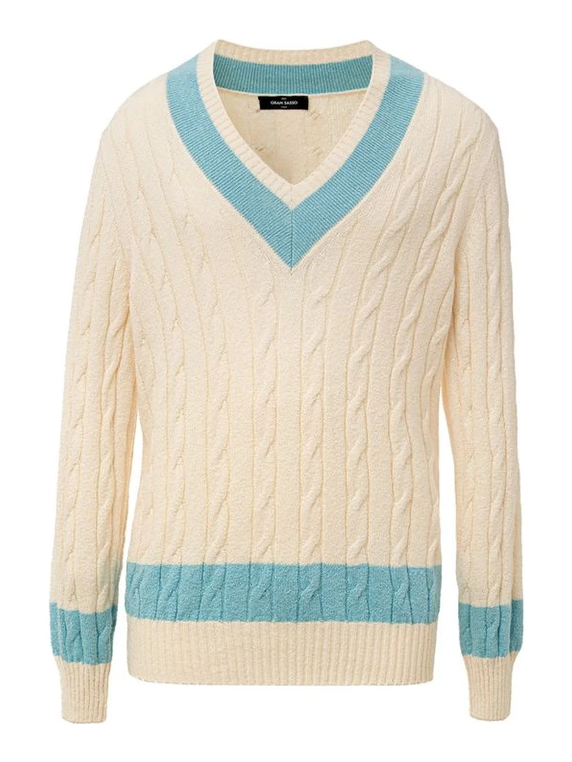 White Cotton Sweatshirt
