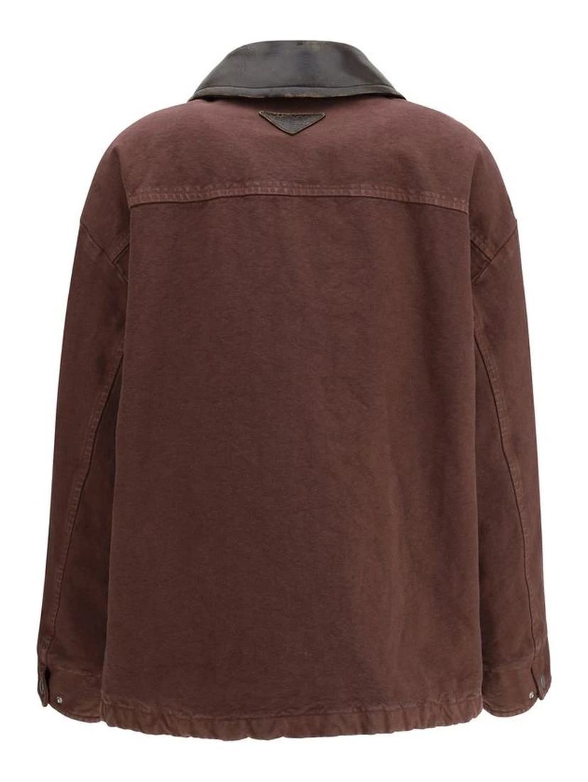 Brown Cotton Coat