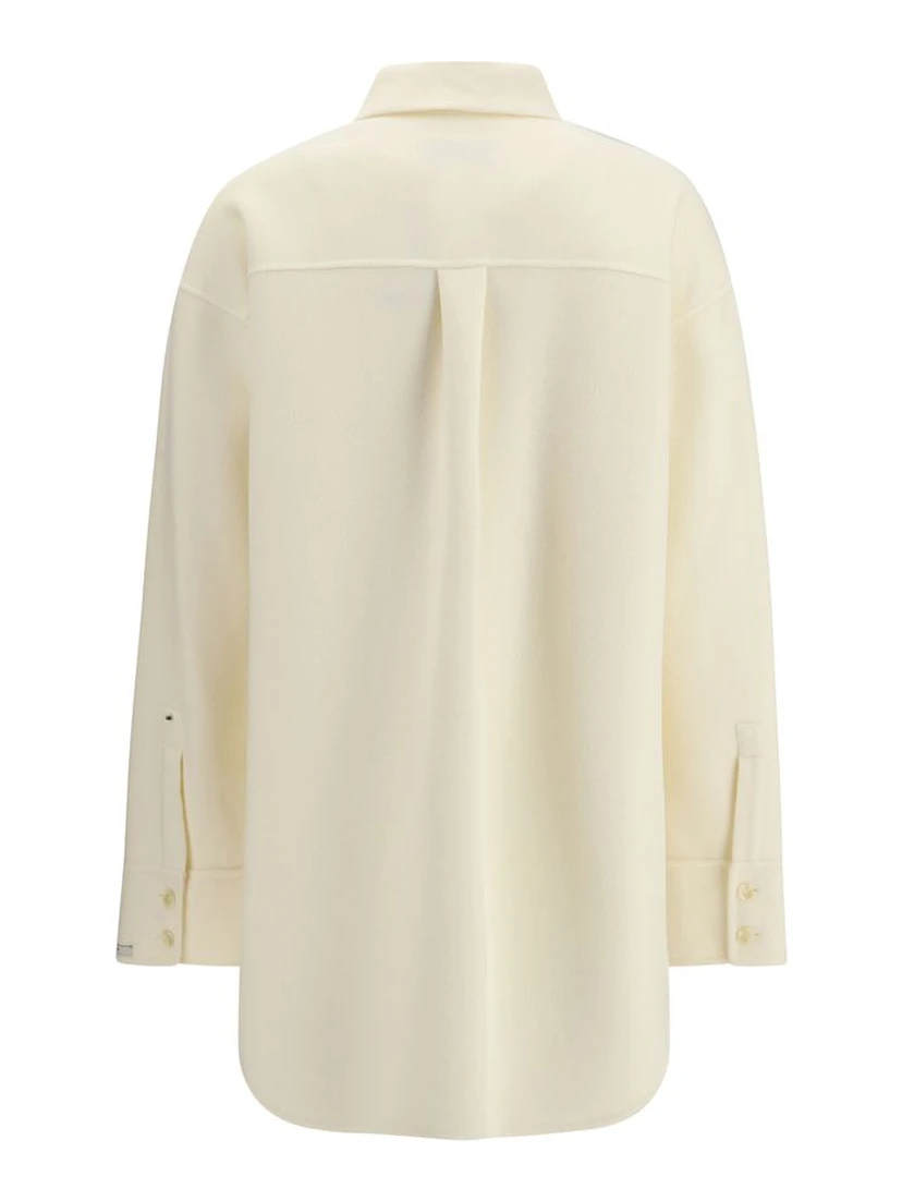 Beige Wool Shirt