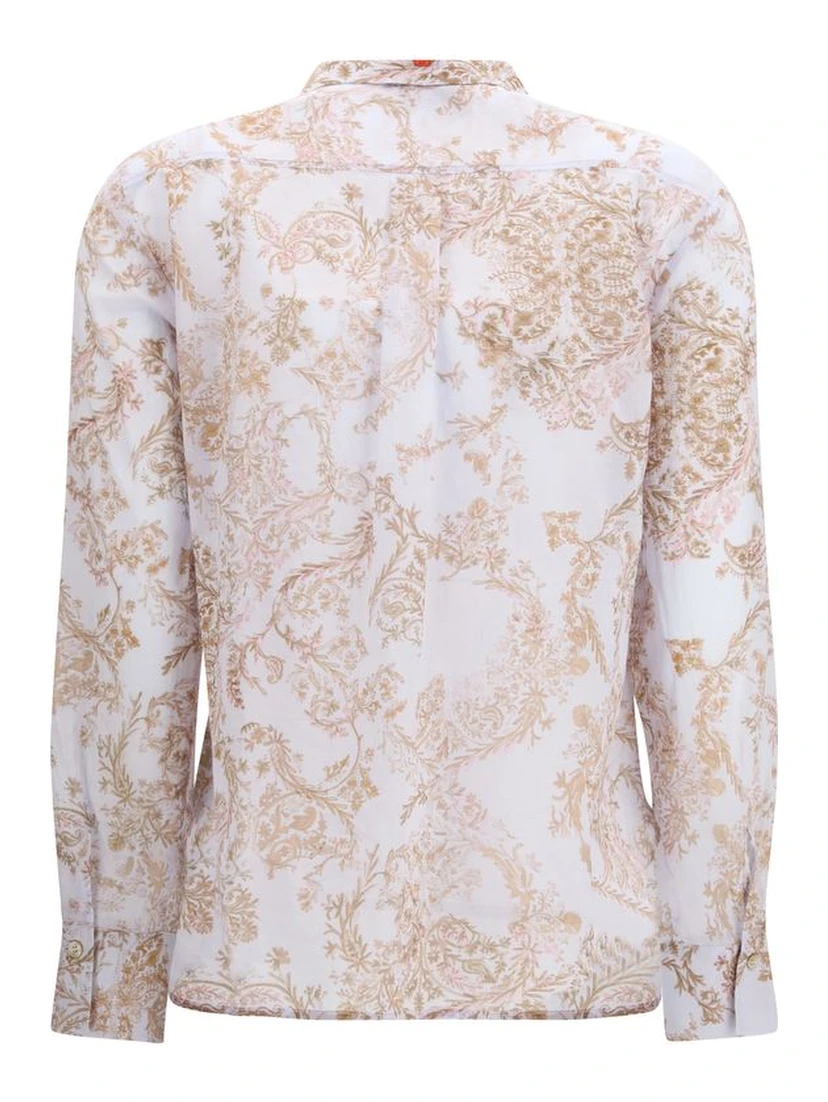 Multicolor Cotton Pattern Shirt