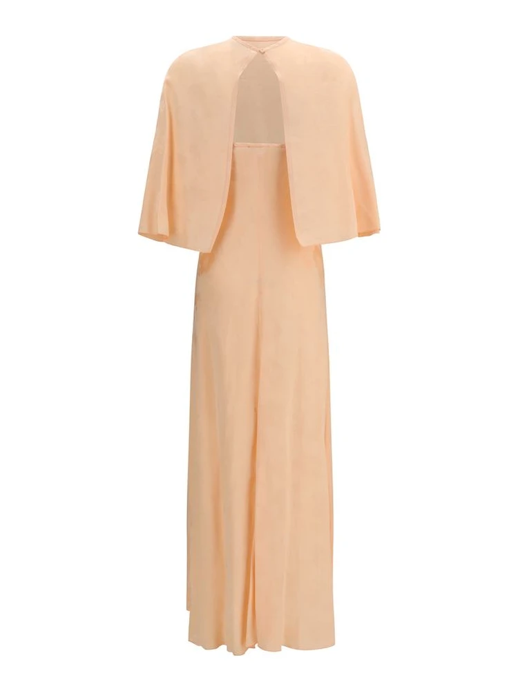 Orange Viscose Casual Dress alternative