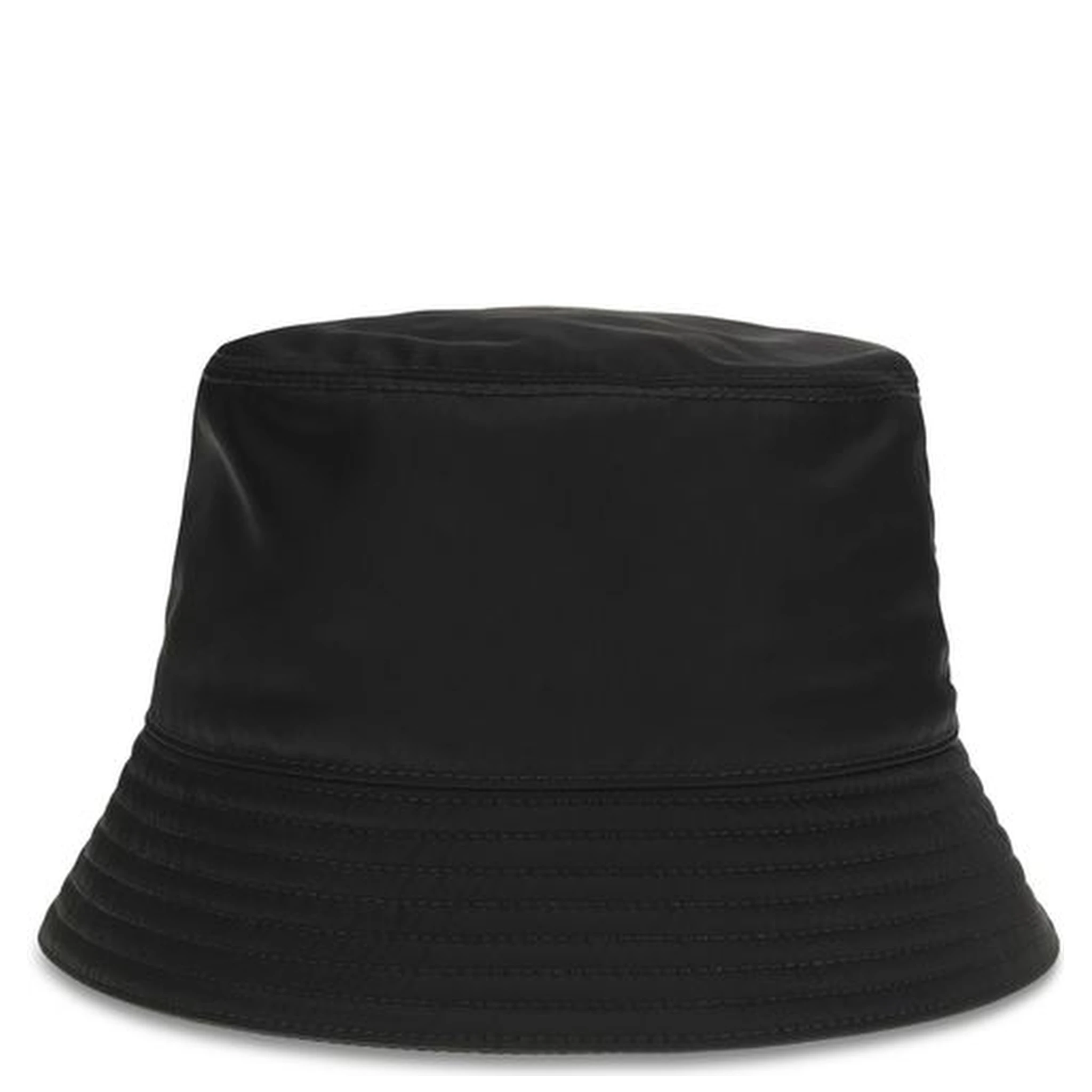 Black Recycled Polyamide Bucket Hat