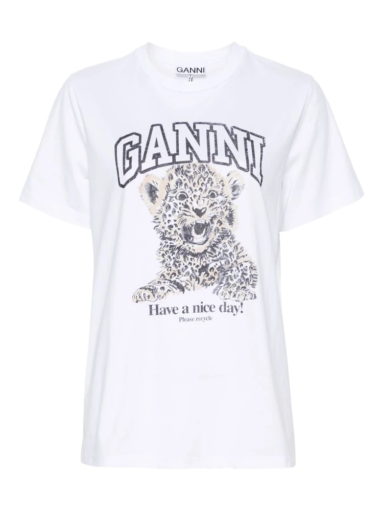 GANNI T-shirts and Polos MultiColour