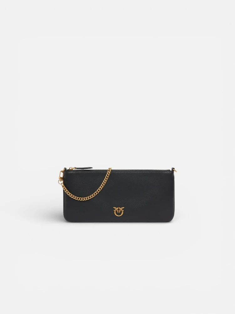 PINKO HORIZONTAL FLAT bag