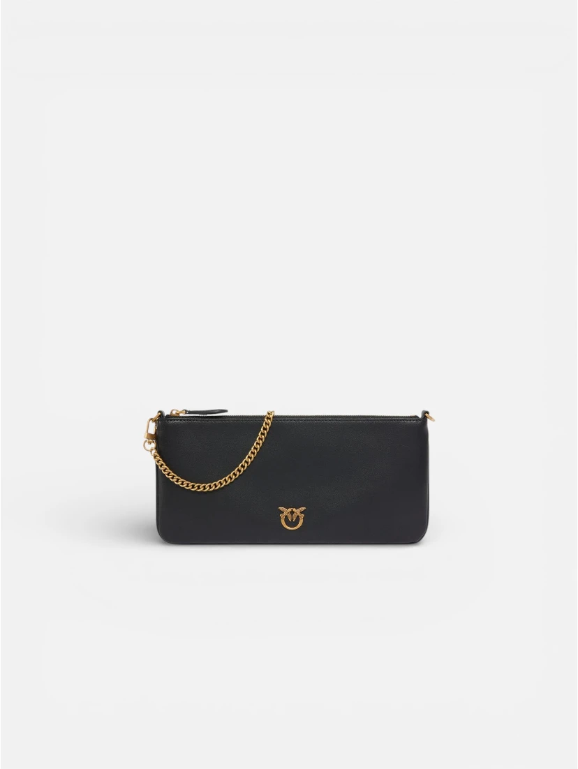 PINKO HORIZONTAL FLAT bag