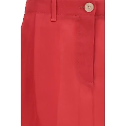 Multicolor Silk Midi Skirt