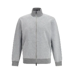 Gray Cotton Sweatshirt