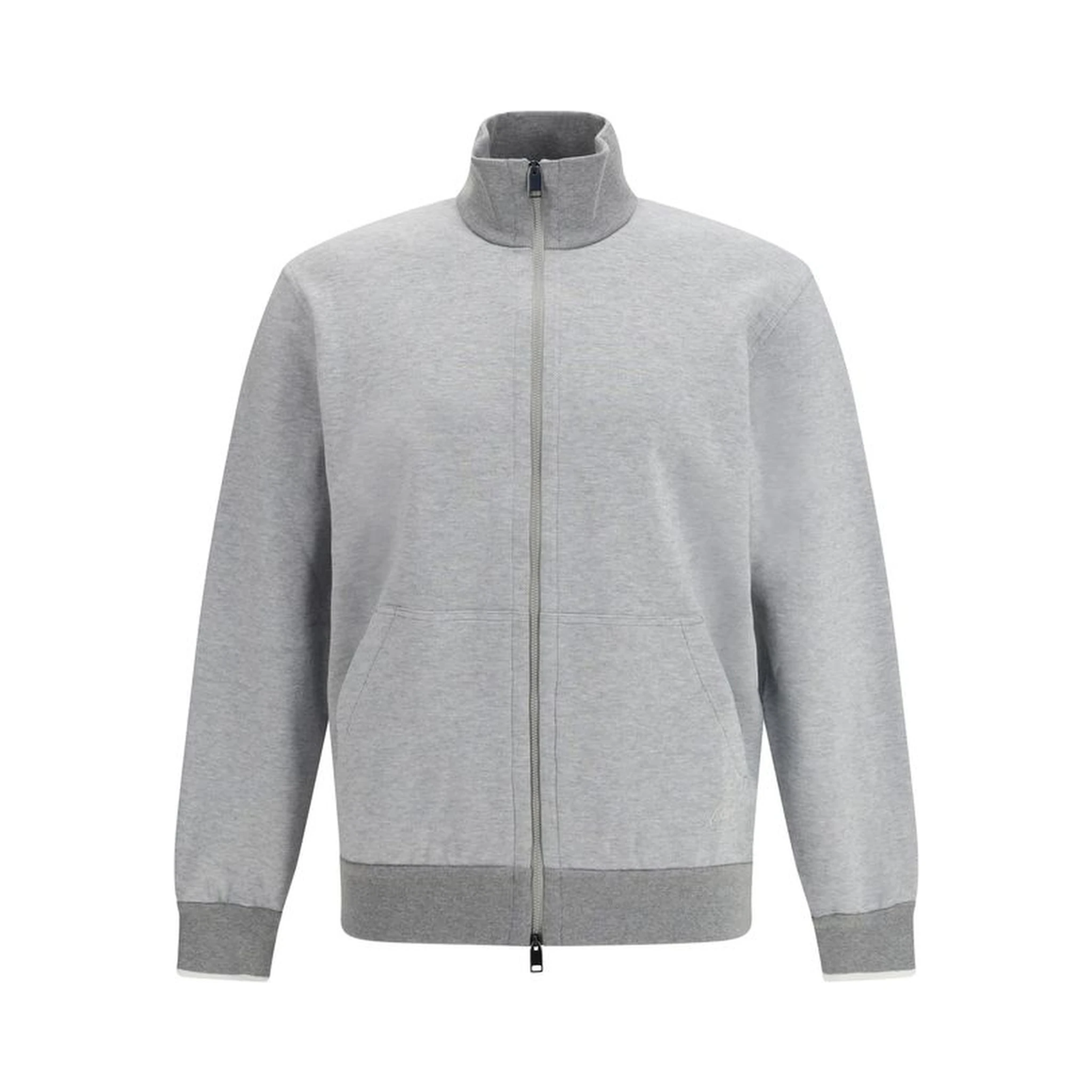Gray Cotton Sweatshirt