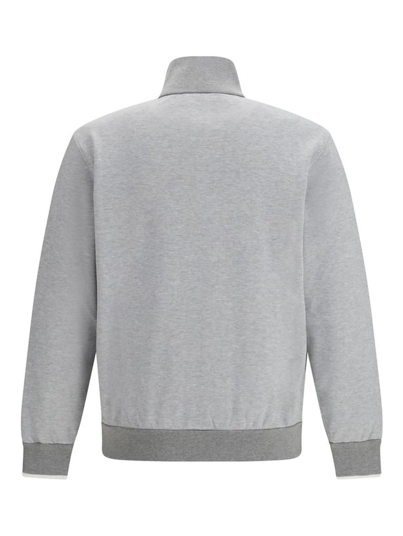 Gray Cotton Sweatshirt