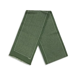 Bicolor Silk Scarf