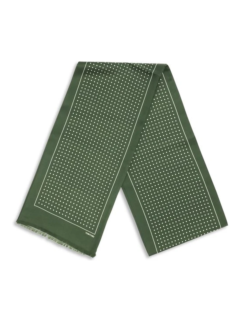 Bicolor Silk Scarf