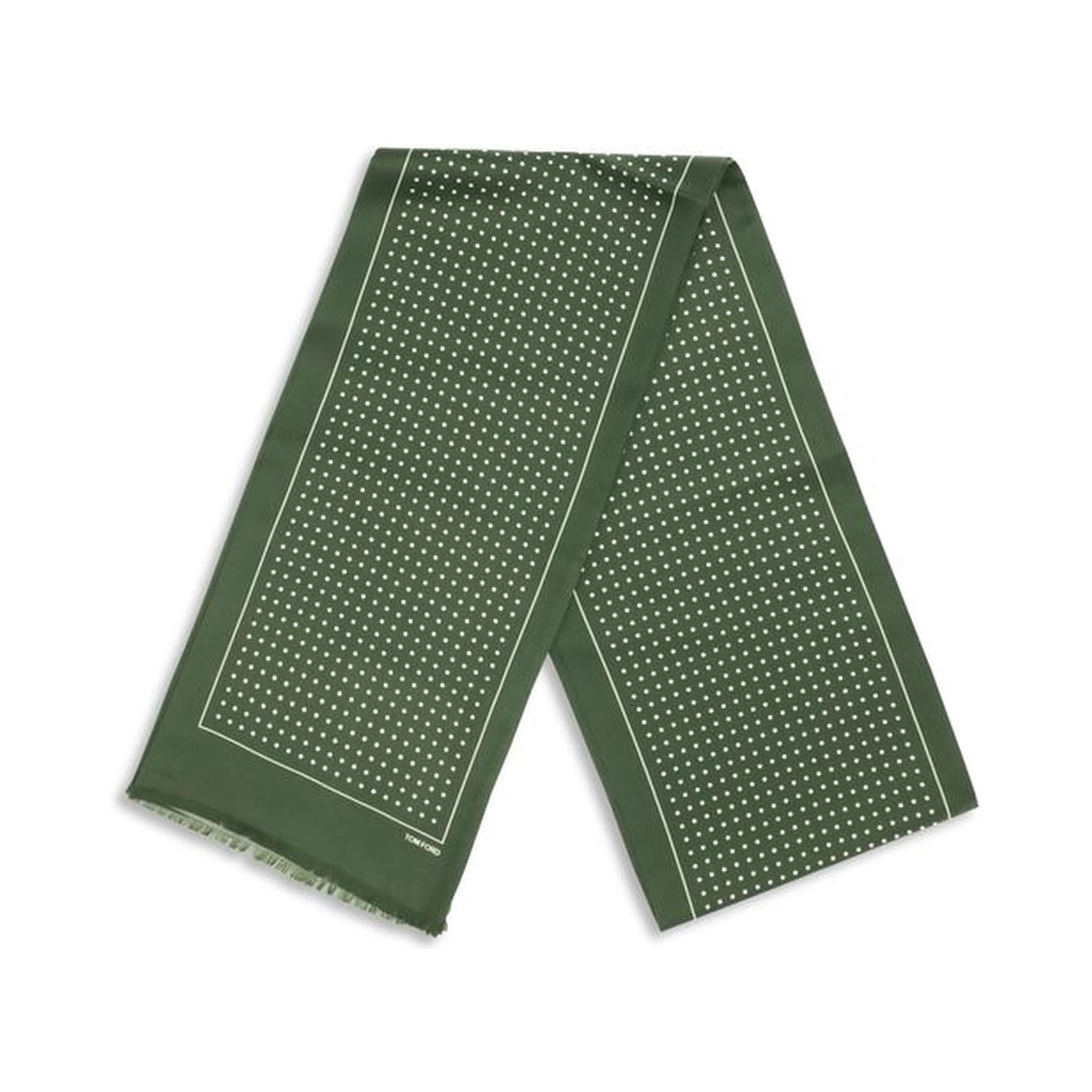Bicolor Silk Scarf