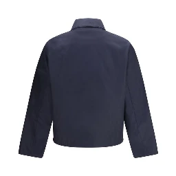 Blue Nylon Shell Jacket