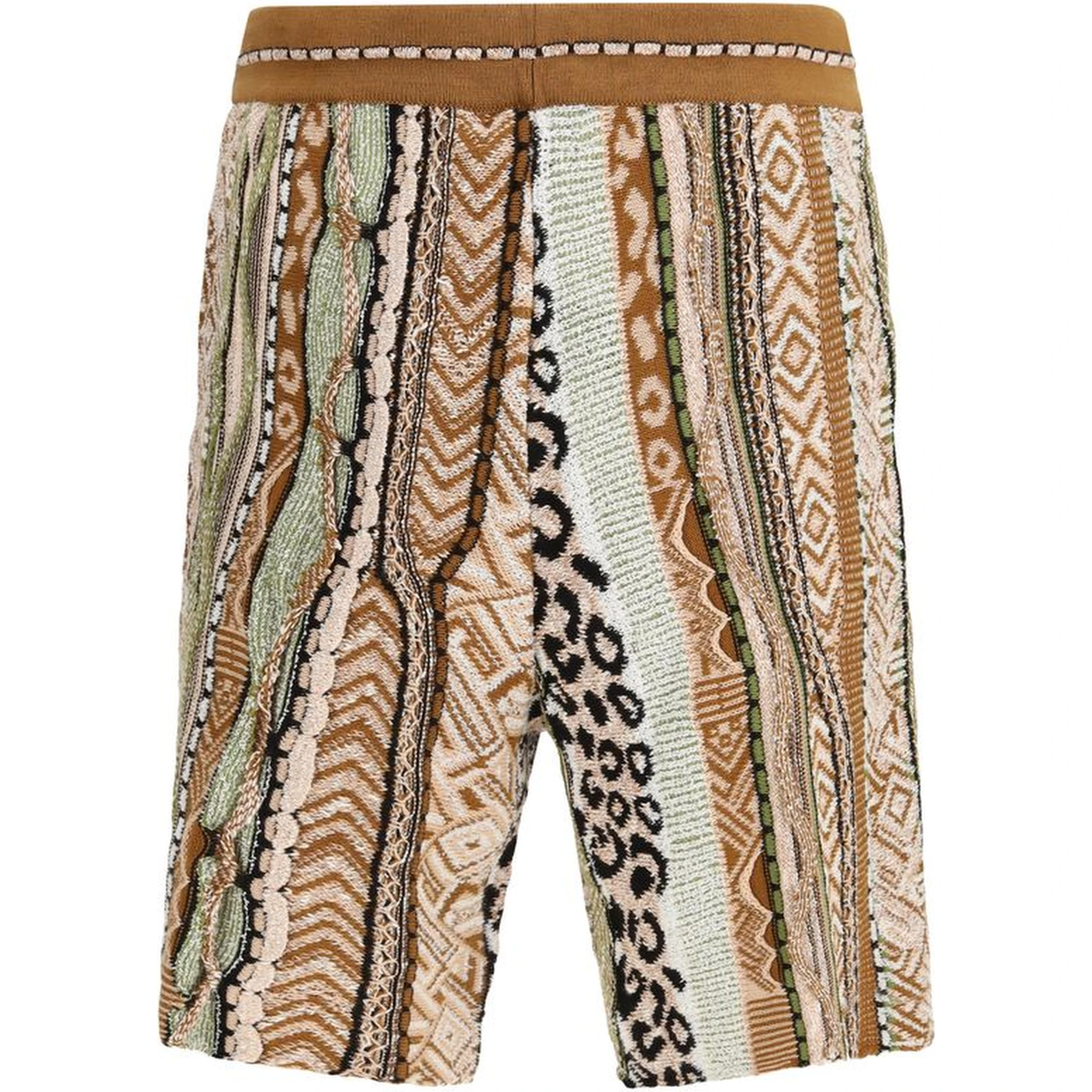Multicolor Cotton Bermuda Shorts