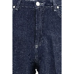 Blue Cotton Jeans Denim