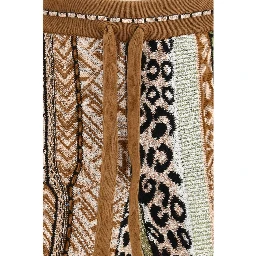 Multicolor Cotton Bermuda Shorts