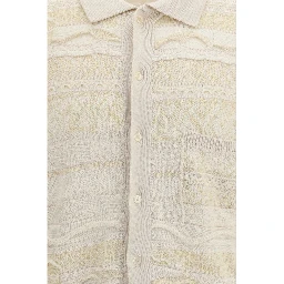 White Cotton Polo Shirt