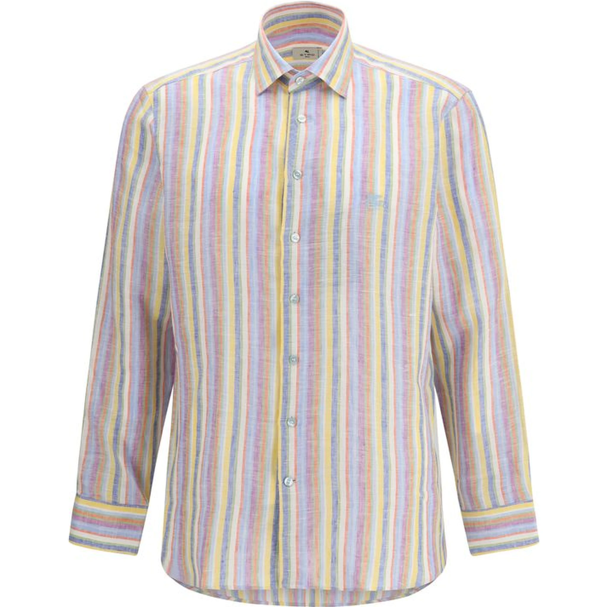 Multicolor Linen Pattern Shirt