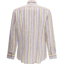Multicolor Linen Pattern Shirt