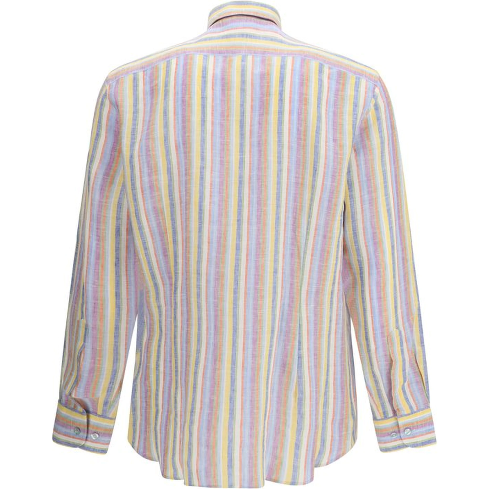 Multicolor Linen Pattern Shirt