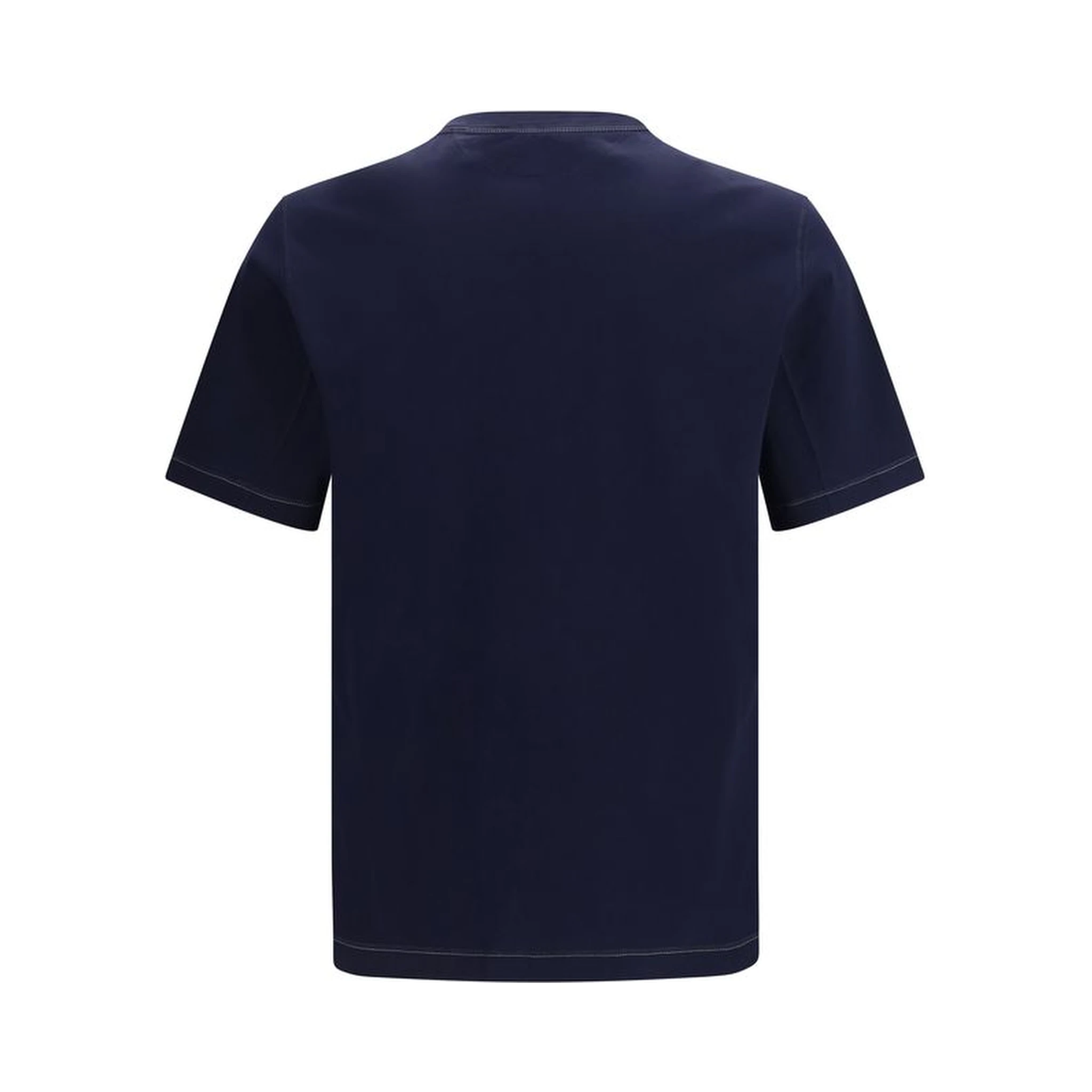 Blue Cotton T-Shirt