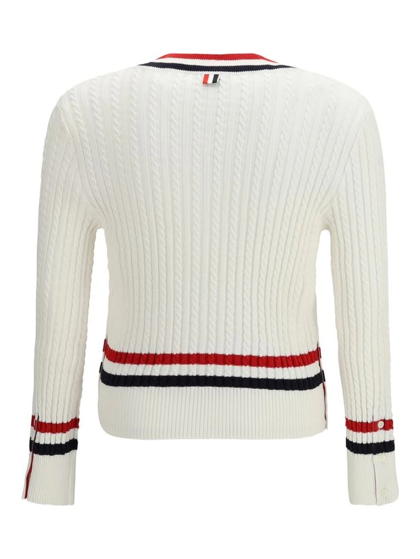 White Cotton Sweater