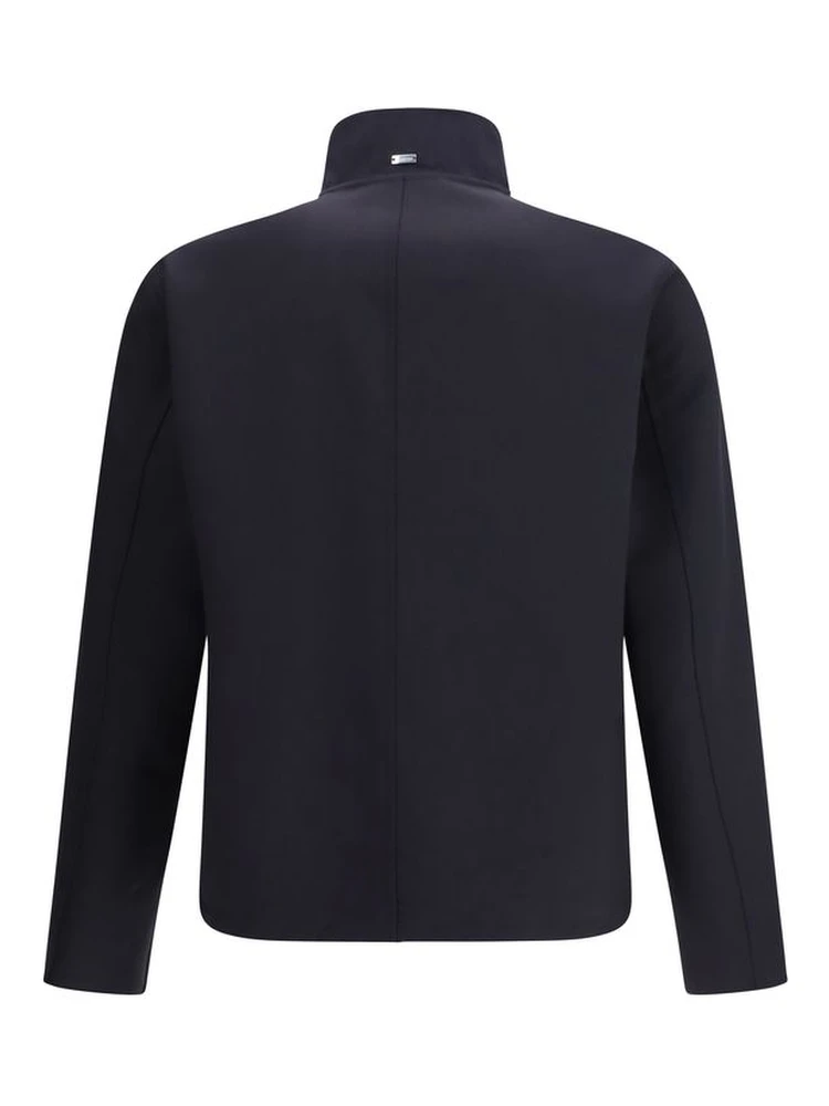 Blue Elastane Coat alternative