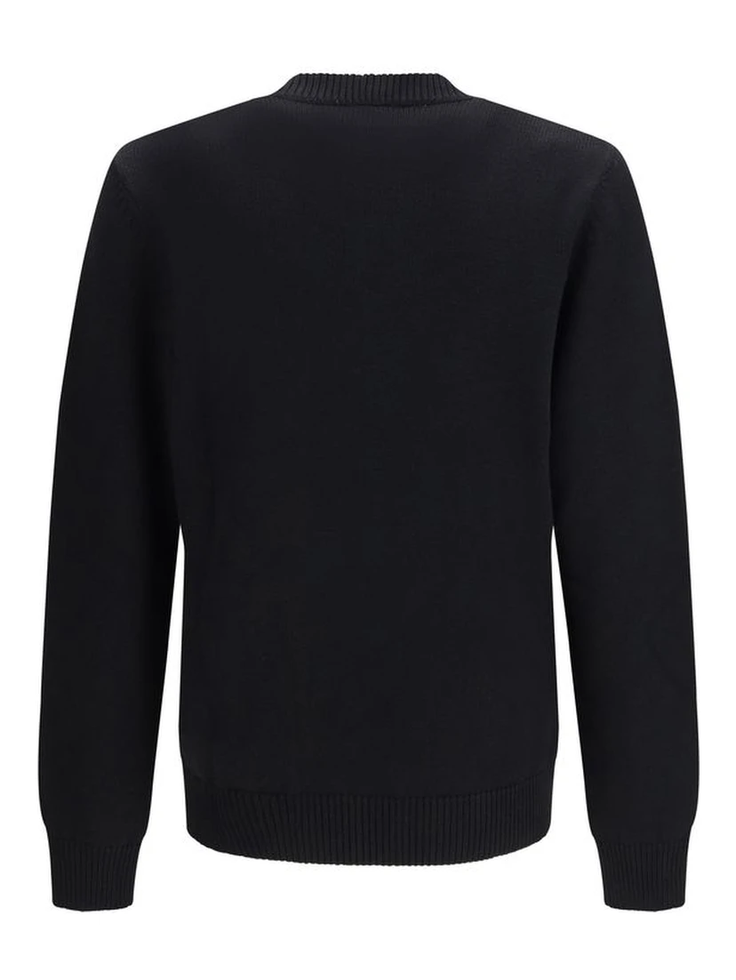Black Fleece Wool Sweatshirt