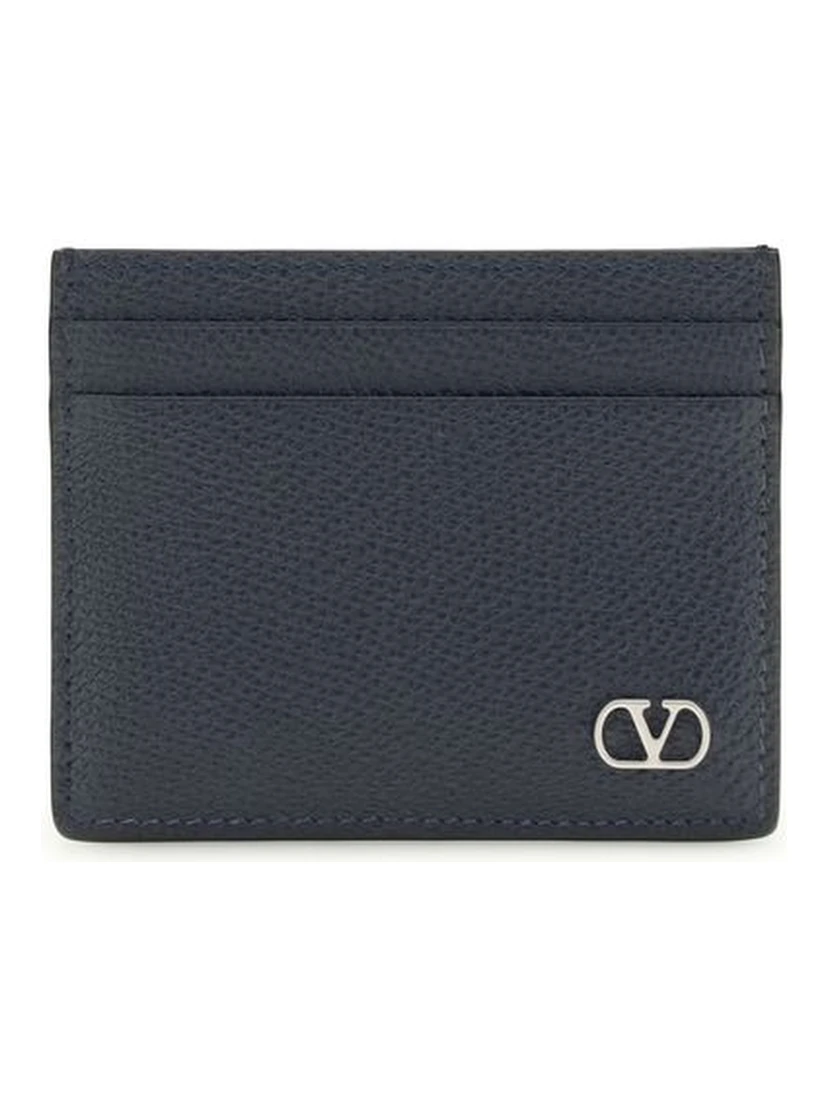 Blue Calf Leather Bos Taurus Wallet
