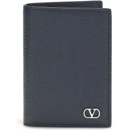 Blue Calf Leather Bos Taurus Wallet