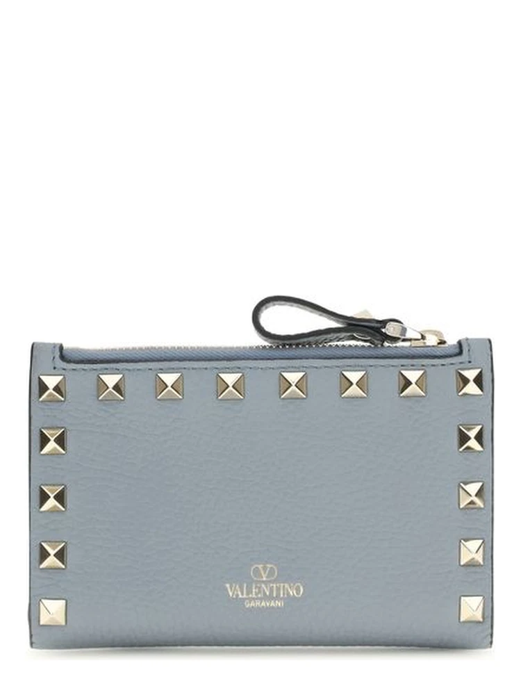 Blue Calf Leather Bos Taurus Wallet