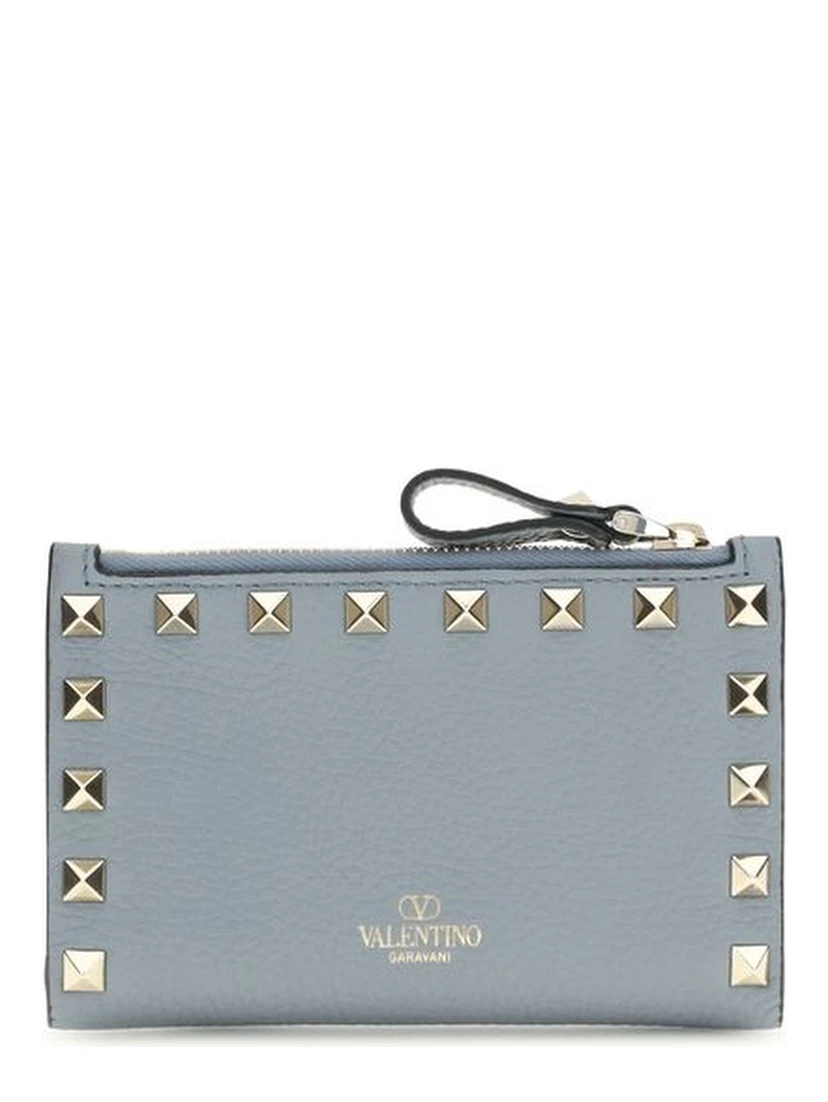 Blue Calf Leather Bos Taurus Wallet