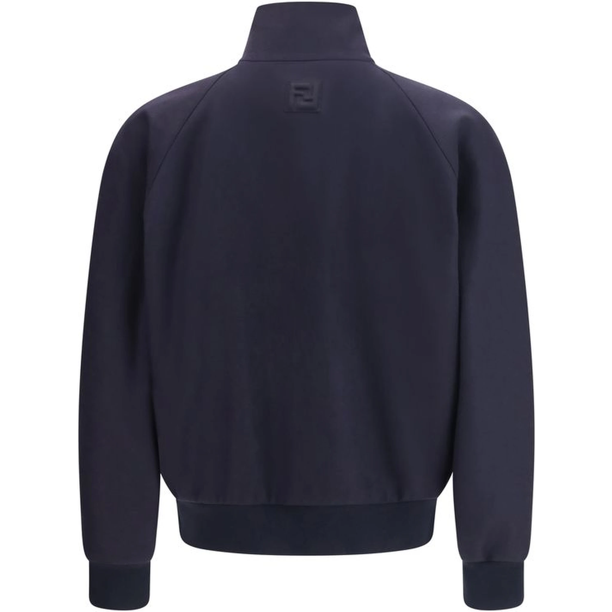Blue Cashmere Bomber