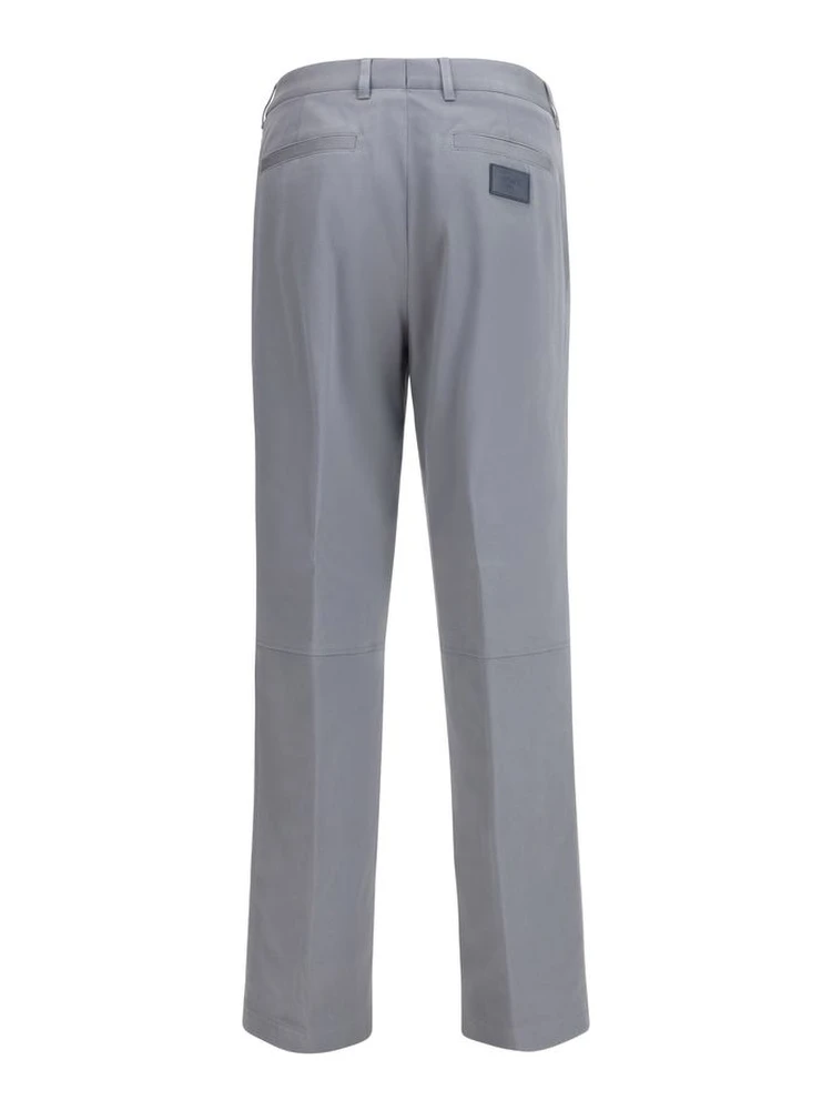 Gray Cotton Casual Pants alternative