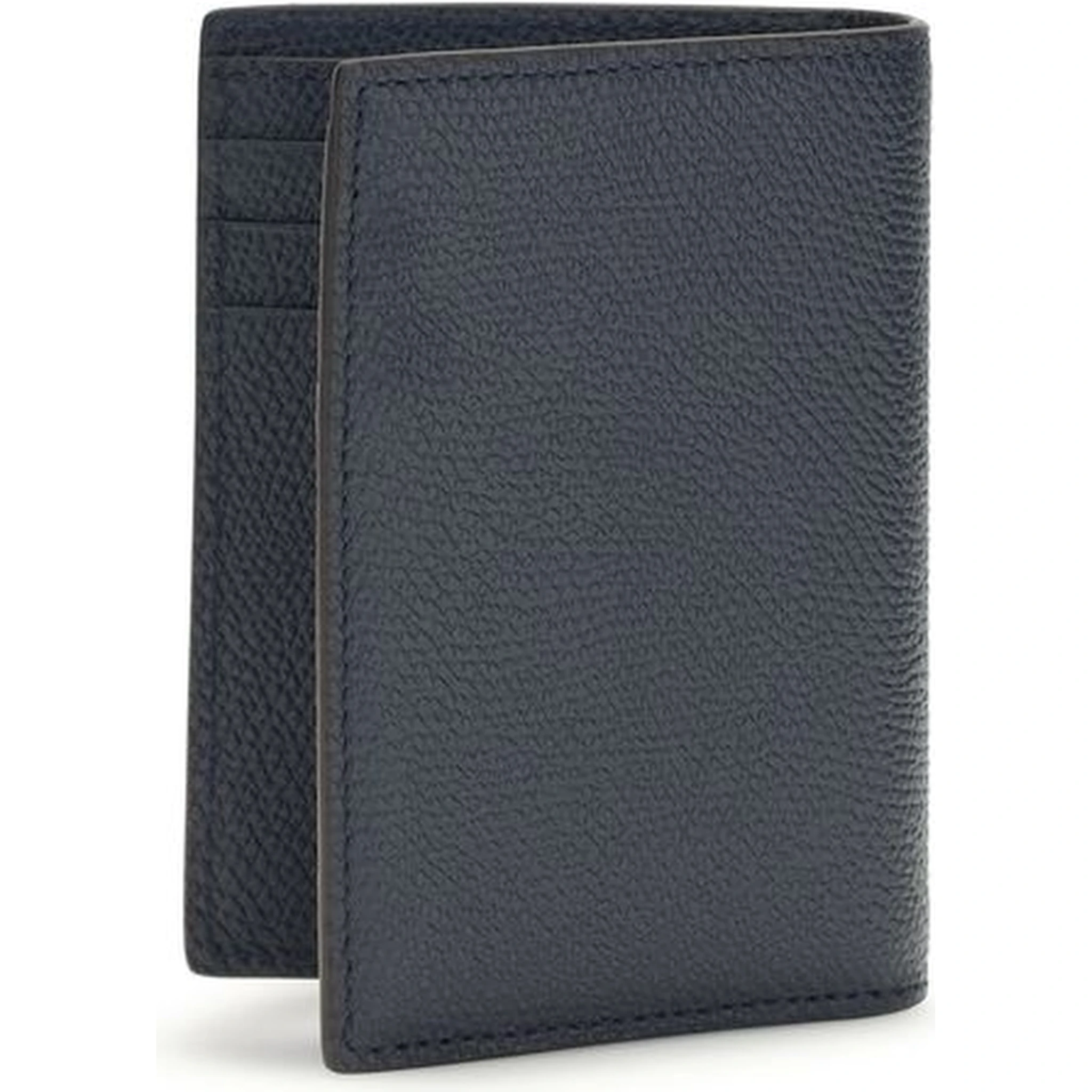 Blue Calf Leather Bos Taurus Wallet