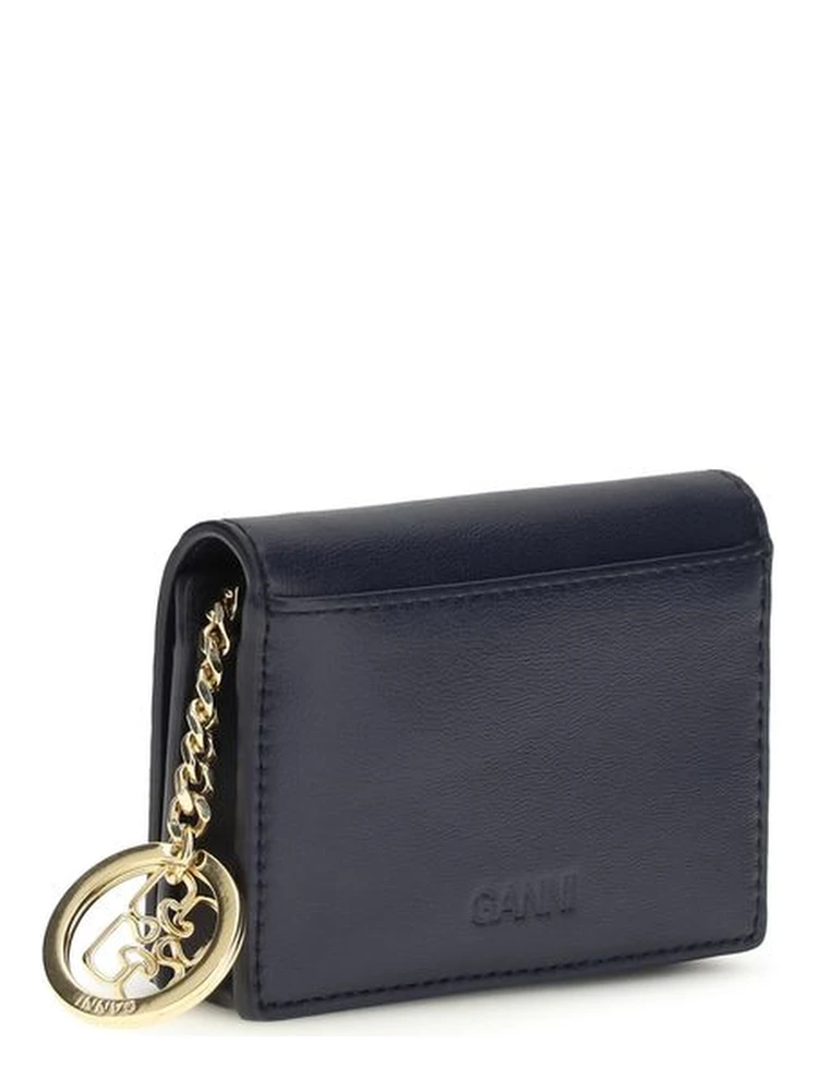 Black Recycled Leather Wallet alternative