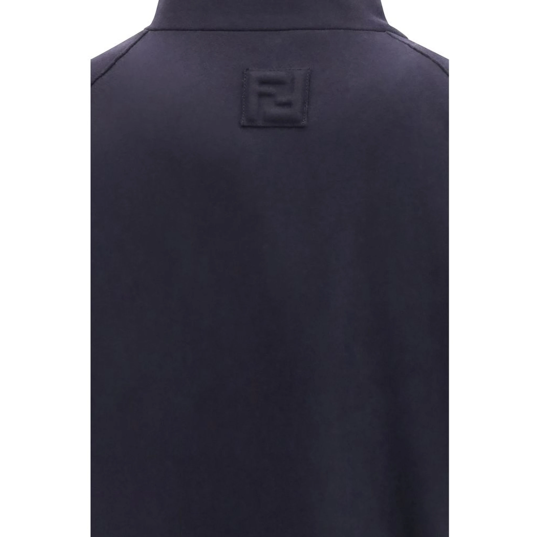 Blue Cashmere Bomber
