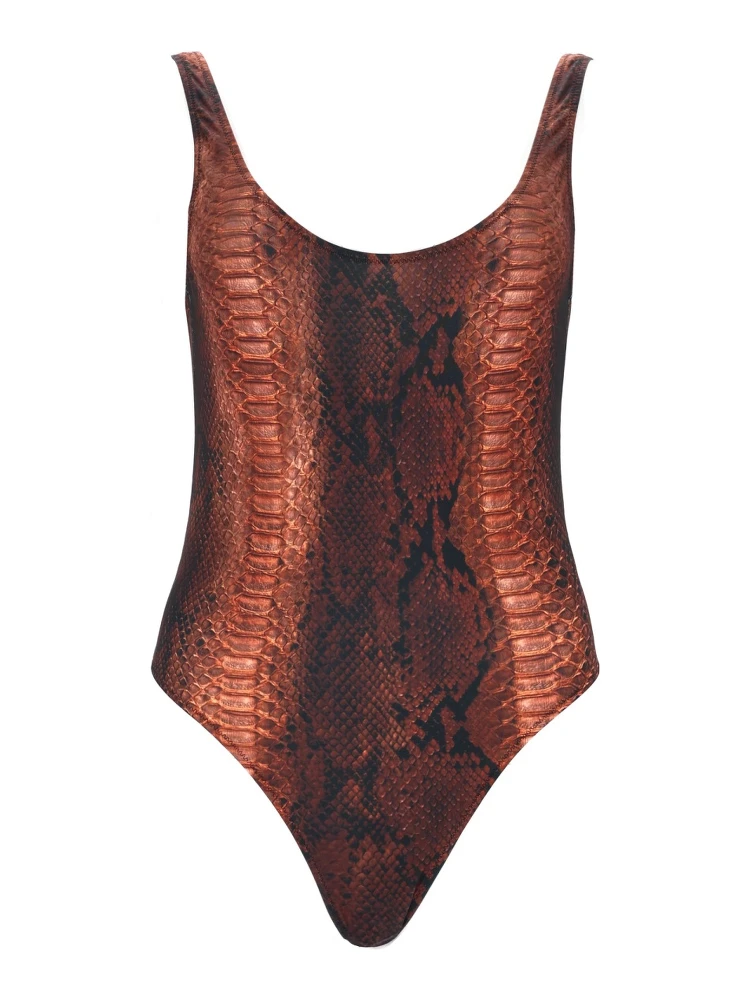 PYTHON PRINT ONE PIECE SWIMSUIT